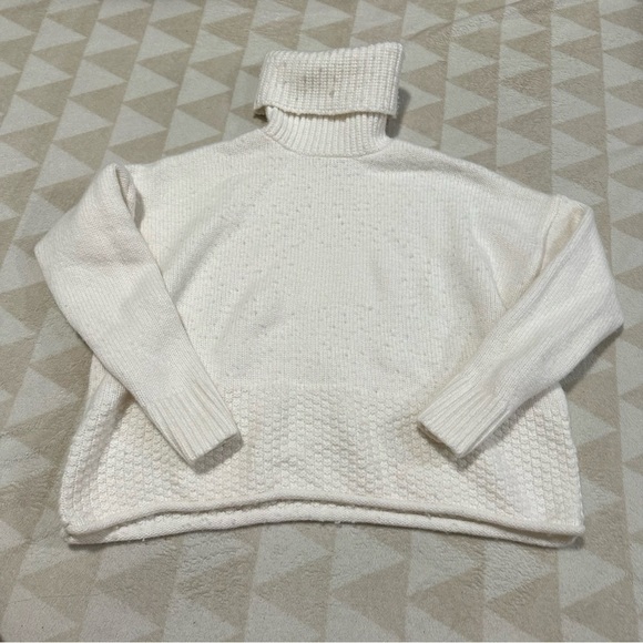 Madewell Sadler turtleneck sweater antique cream - Picture 3 of 4